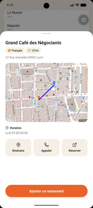 Aperçu de l'application Taàpa