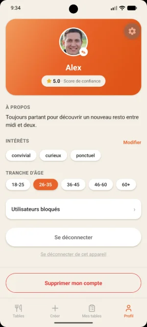 Aperçu de l'application Taàpa